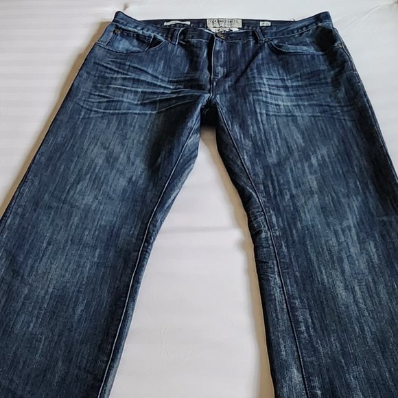 Men's Ecko Unltd Bootcut Size 38 Hang Em High Blue Jeans. Great Condition. - Picture 3 of 16